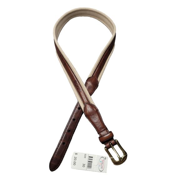 Talbots Other - Talbots Kids Italian Leather Belt Size 30